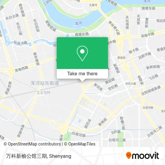 万科新榆公馆三期 map