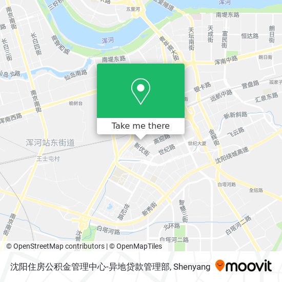 沈阳住房公积金管理中心-异地贷款管理部 map