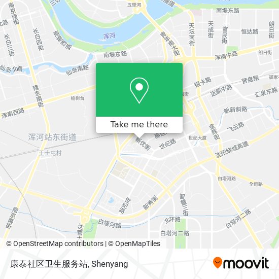 康泰社区卫生服务站 map