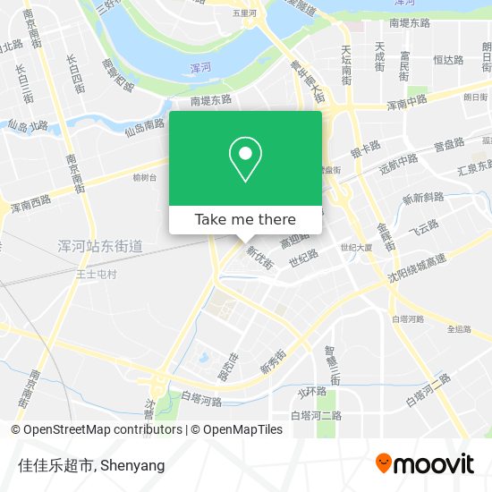 佳佳乐超市 map