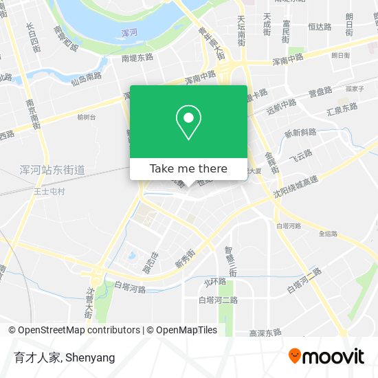 育才人家 map