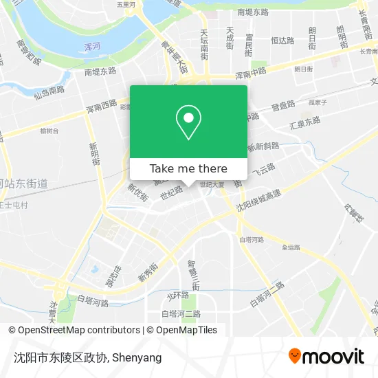 沈阳市东陵区政协 map