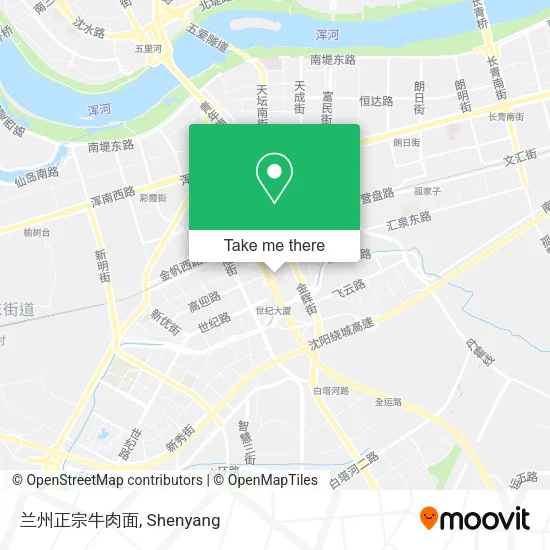 兰州正宗牛肉面 map