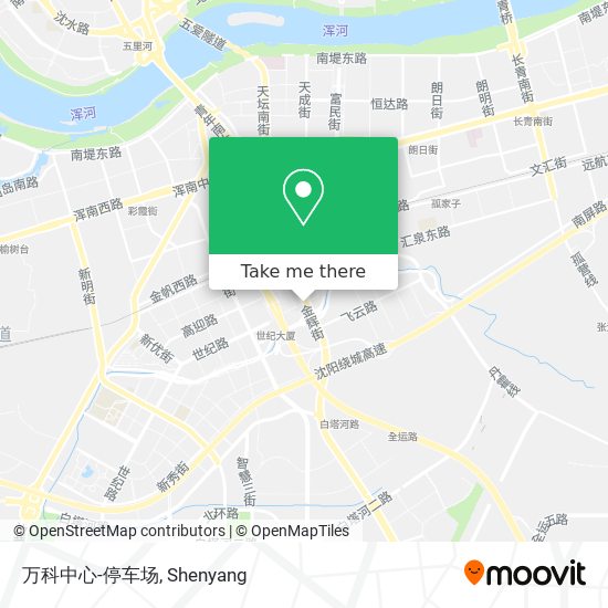 万科中心-停车场 map