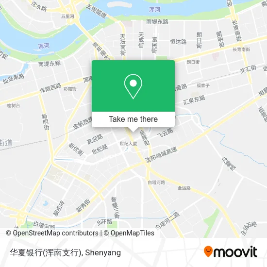 华夏银行(浑南支行) map