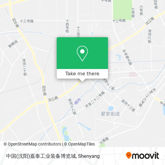 中国(沈阳)嘉泰工业装备博览城 map