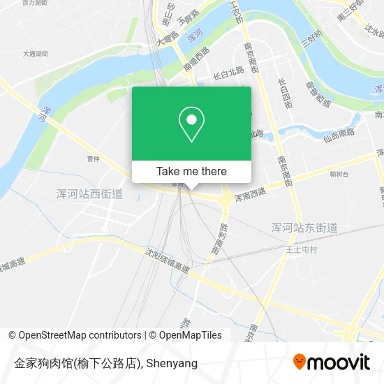 金家狗肉馆(榆下公路店) map