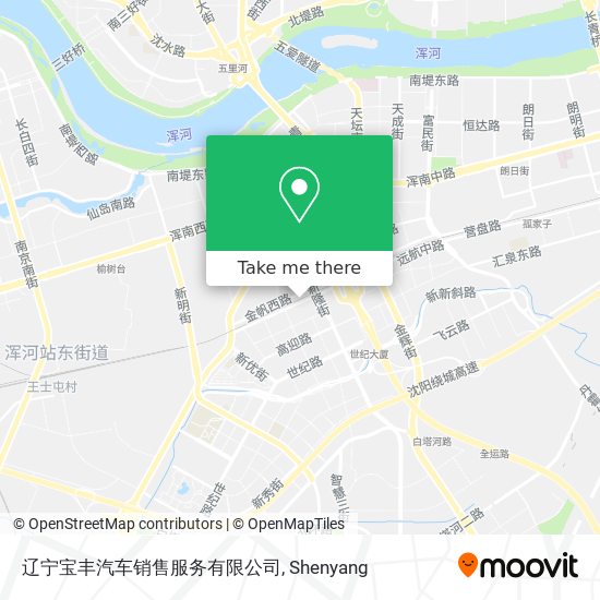 辽宁宝丰汽车销售服务有限公司 map