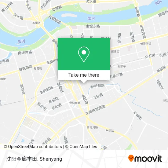 沈阳金廊丰田 map