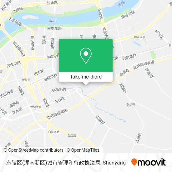 东陵区(浑南新区)城市管理和行政执法局 map
