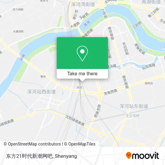 东方21时代新潮网吧 map