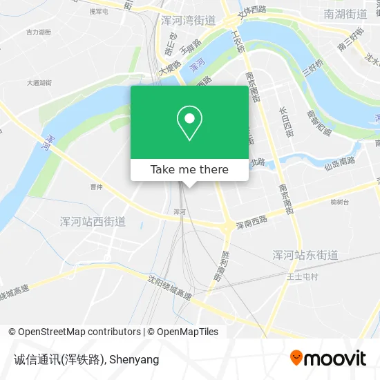 诚信通讯(浑铁路) map