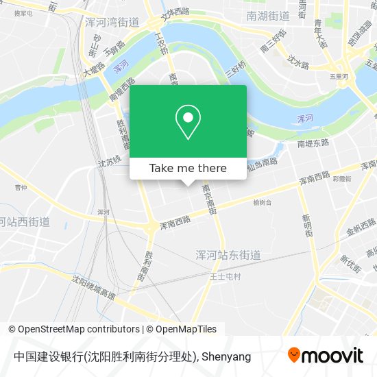 中国建设银行(沈阳胜利南街分理处) map