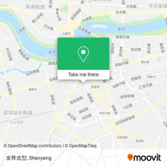 发尊造型 map