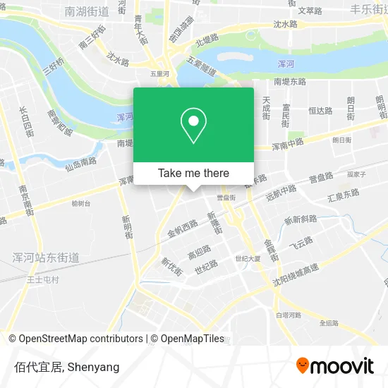 佰代宜居 map