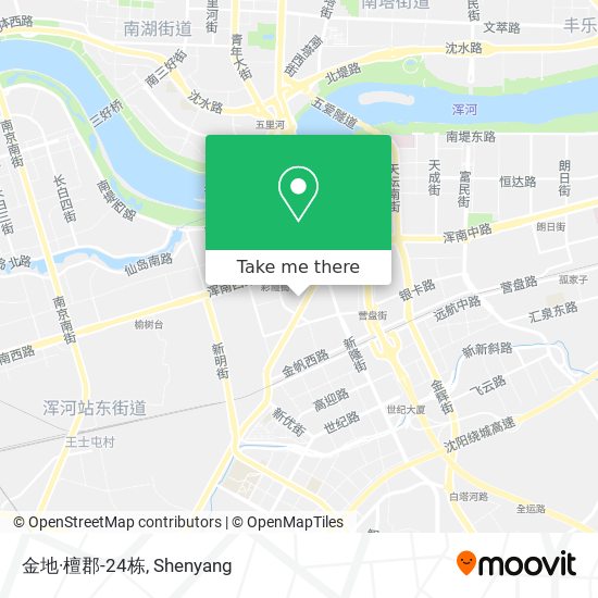 金地·檀郡-24栋 map