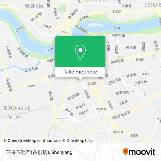 芒果不动产(首创店) map