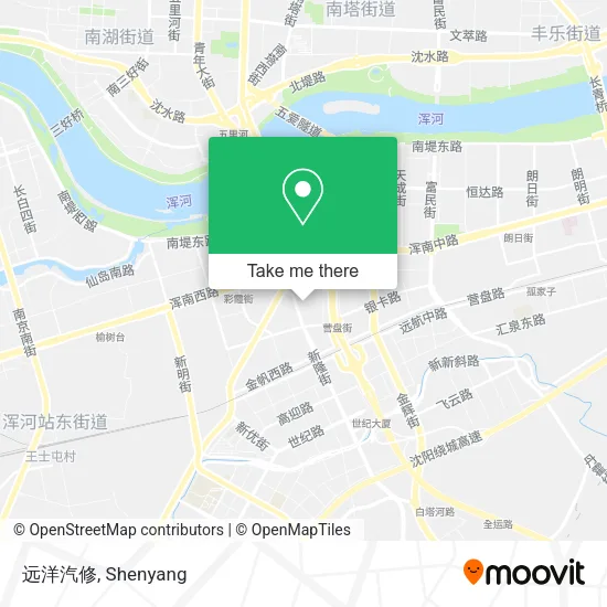 远洋汽修 map