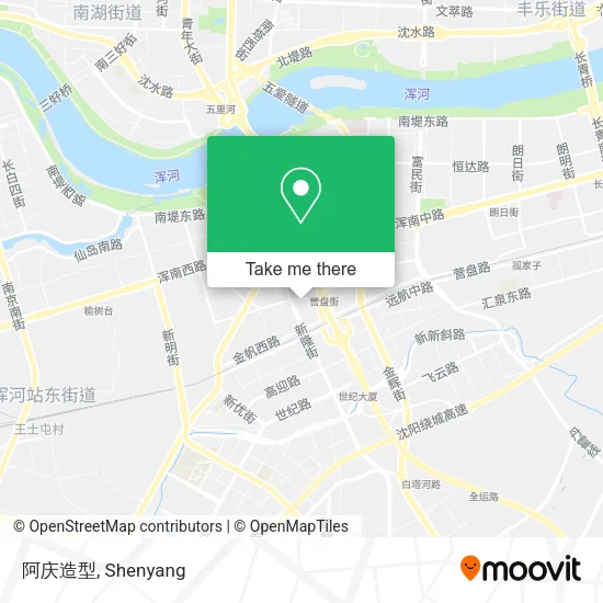 阿庆造型 map