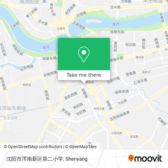 沈阳市浑南新区第二小学 map