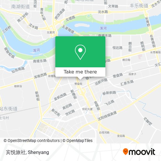 宾悦旅社 map