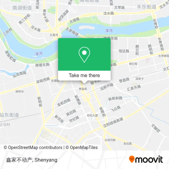 鑫家不动产 map
