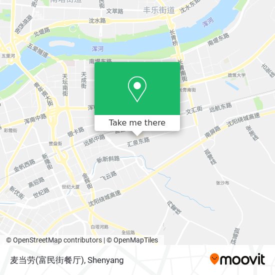 麦当劳(富民街餐厅) map