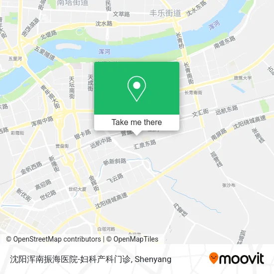沈阳浑南振海医院-妇科产科门诊 map