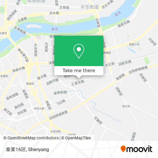 泰莱16区 map