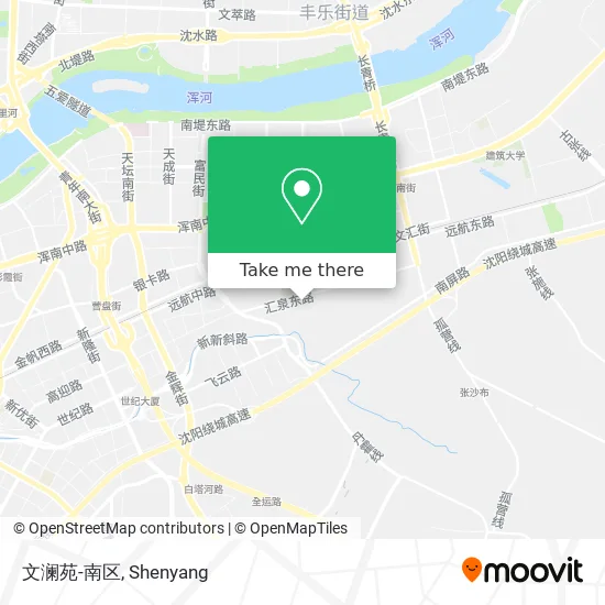 文澜苑-南区 map