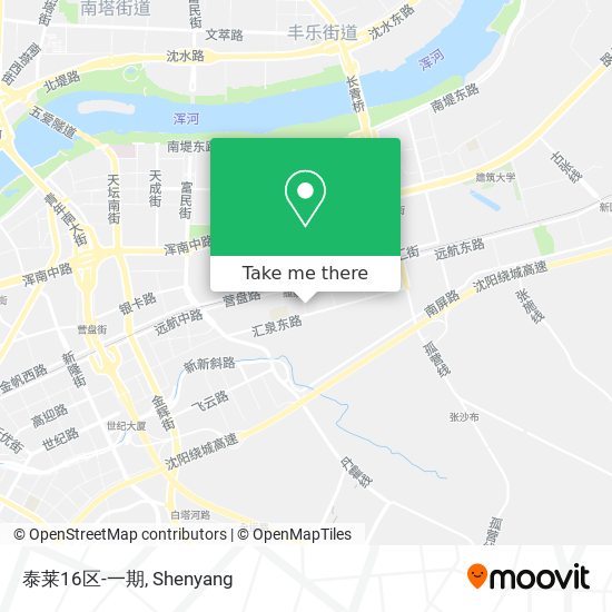 泰莱16区-一期 map