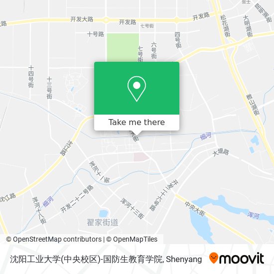 沈阳工业大学(中央校区)-国防生教育学院 map