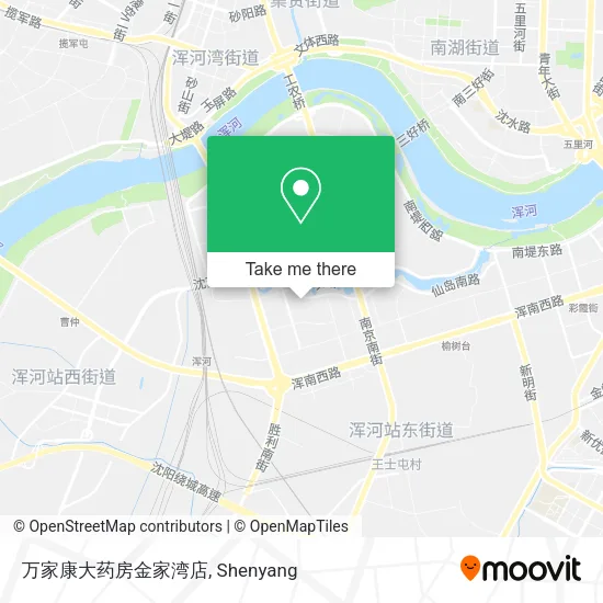 万家康大药房金家湾店 map