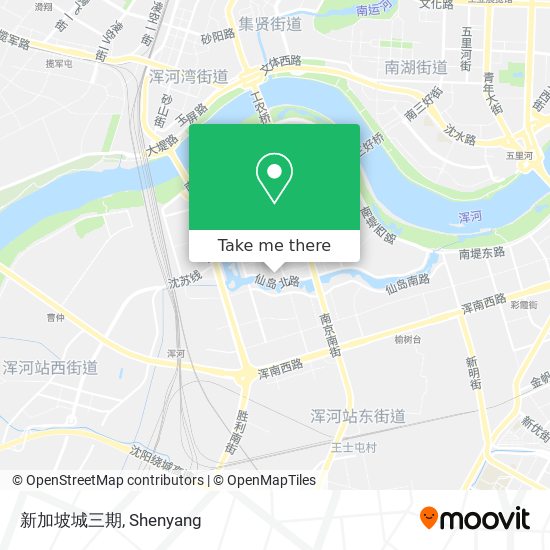 新加坡城三期 map