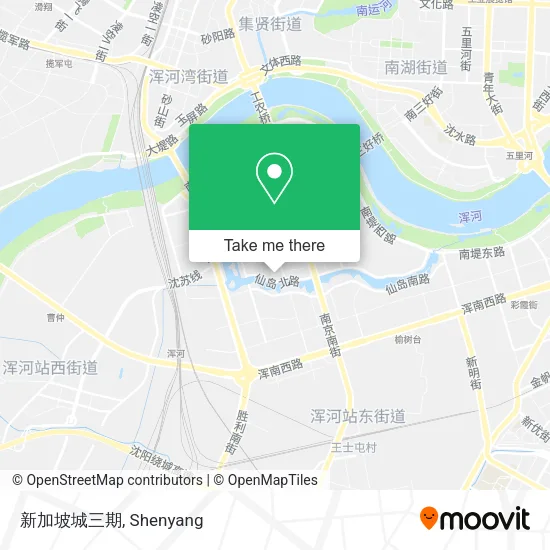 新加坡城三期 map