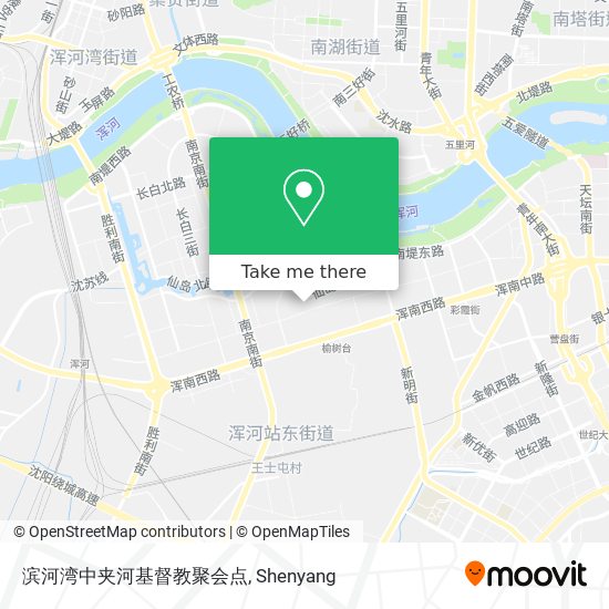 滨河湾中夹河基督教聚会点 map