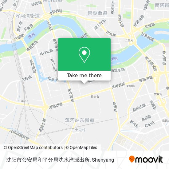 沈阳市公安局和平分局沈水湾派出所 map