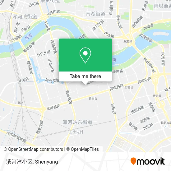 滨河湾小区 map
