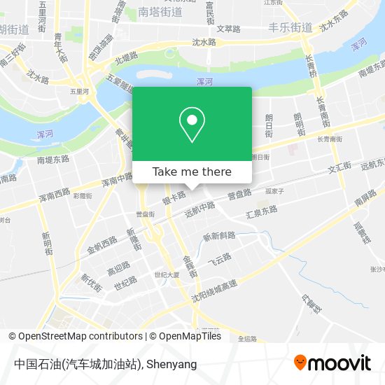 中国石油(汽车城加油站) map