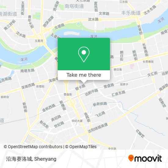 沿海赛洛城 map