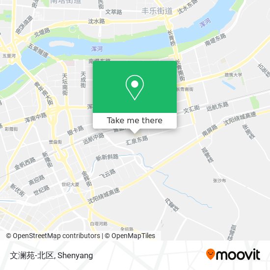 文澜苑-北区 map