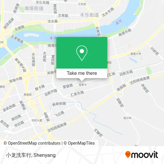 小龙洗车行 map