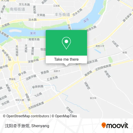 沈阳牵手旅馆 map