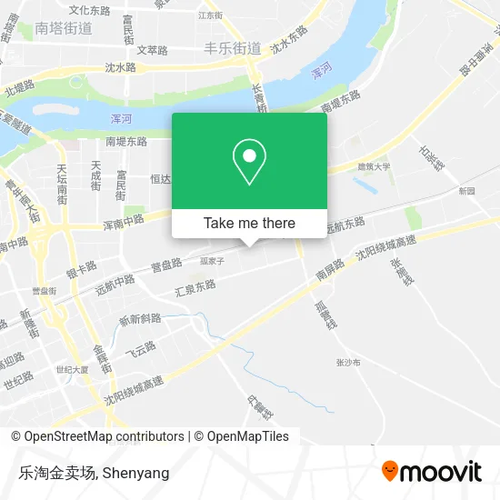 乐淘金卖场 map