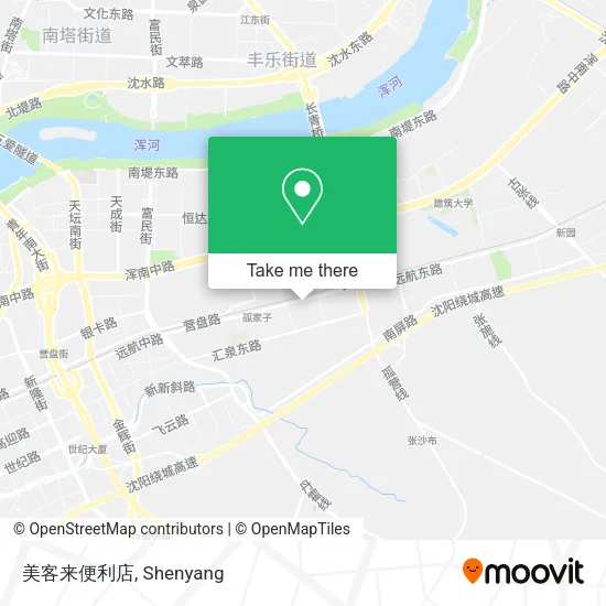 美客来便利店 map