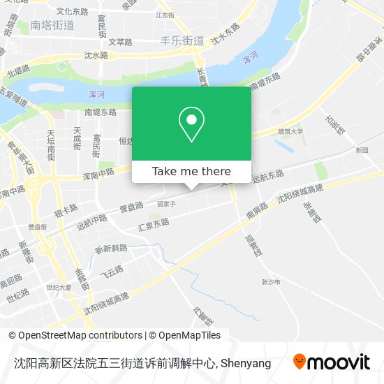 沈阳高新区法院五三街道诉前调解中心 map