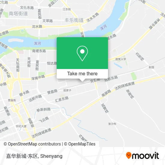 嘉华新城-东区 map