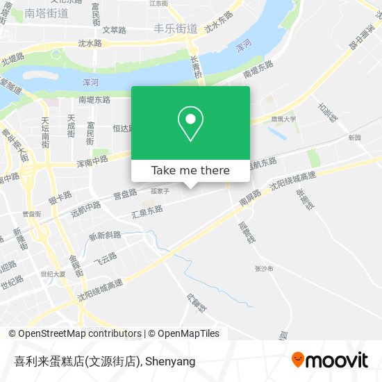 喜利来蛋糕店(文源街店) map