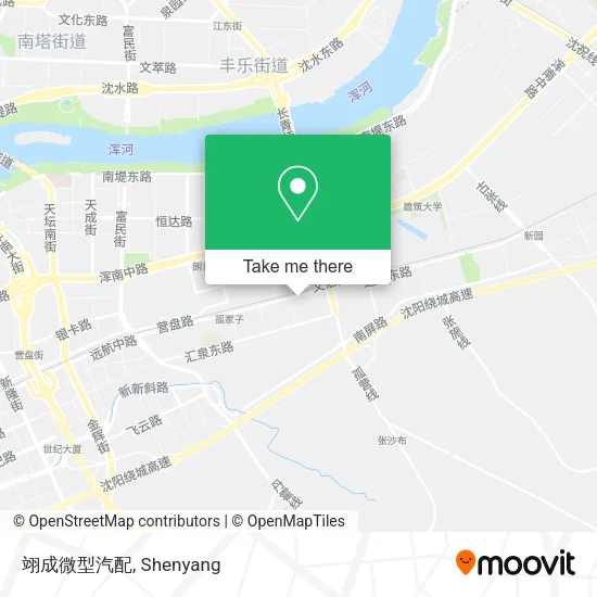 翊成微型汽配 map