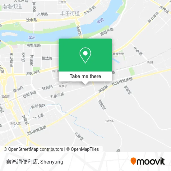 鑫鸿润便利店 map